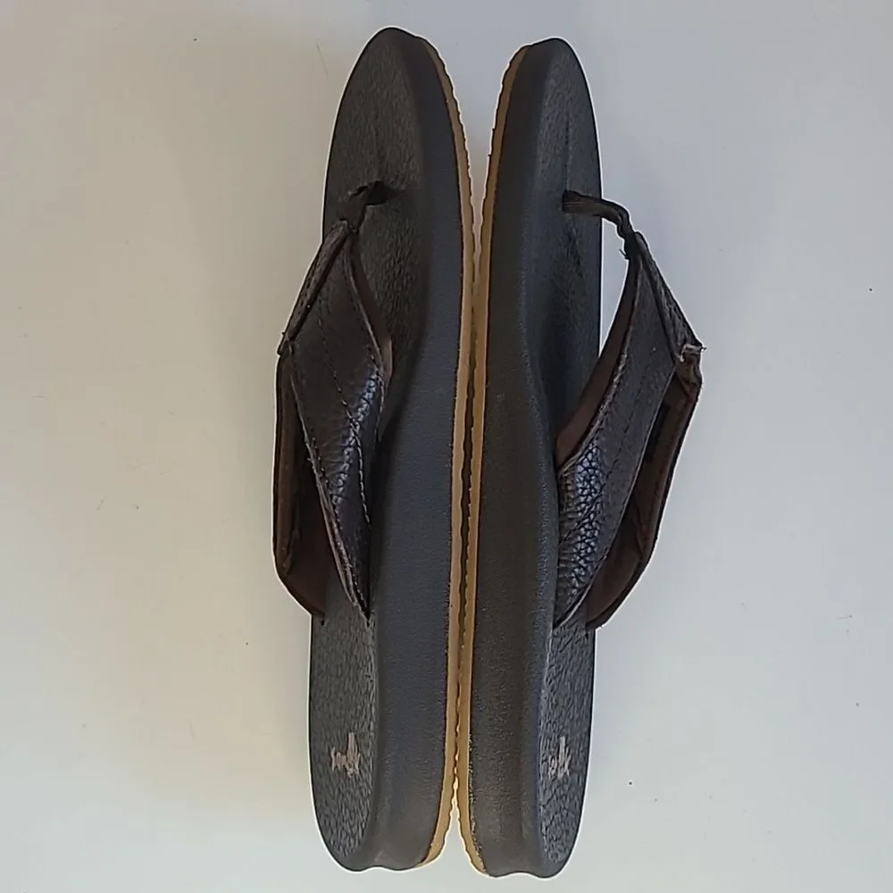 Sanuk Brumeister Primo Sandal-Brown Men's Size US 8/ EU 41